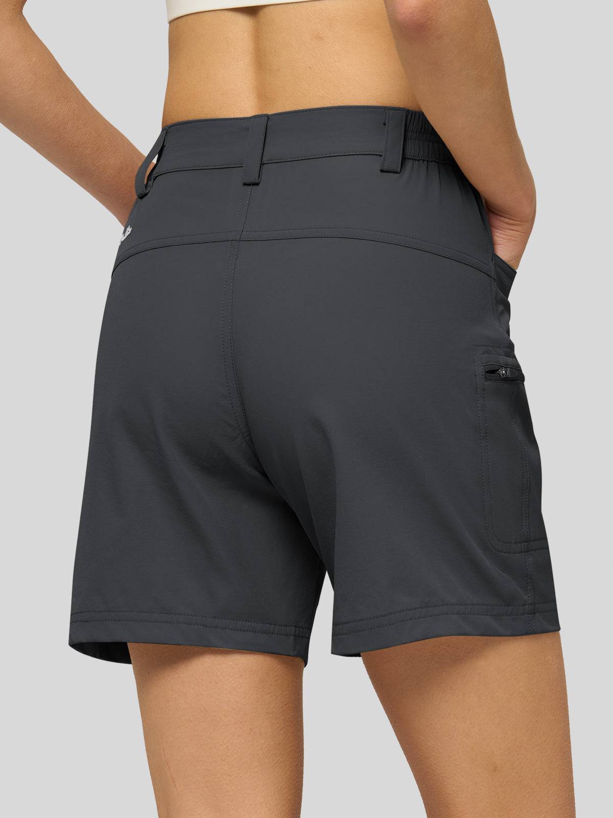 Willit Women's Outdoor Cargo Shorts 6 Inseam 