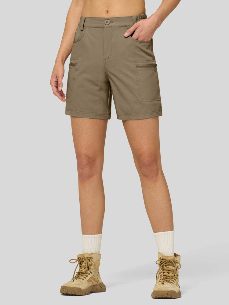 Willit Women's Outdoor Cargo Shorts 6 Inseam 