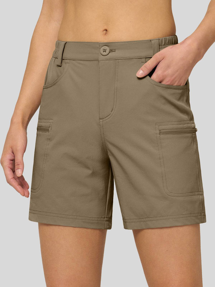 Willit Women's Outdoor Cargo Shorts 6 Inseam 
