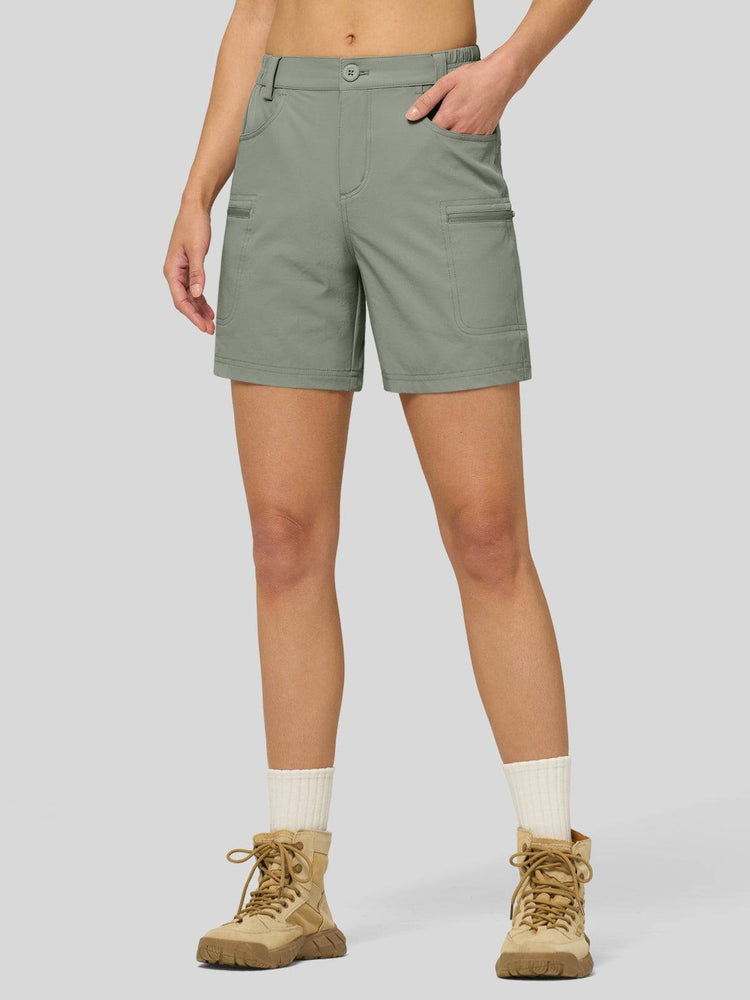 Willit Women's Outdoor Cargo Shorts 6 Inseam 