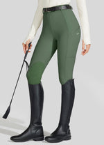 Willit Women's Horse Riding Pants Knee-Patch 