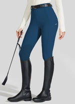 Willit Women's Horse Riding Pants Knee-Patch 