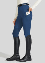 Willit Women's Horse Riding Pants Knee-Patch 