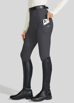 Willit Women's Horse Riding Pants Knee-Patch 