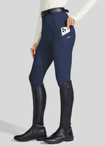 Willit Women's Horse Riding Pants Knee-Patch 