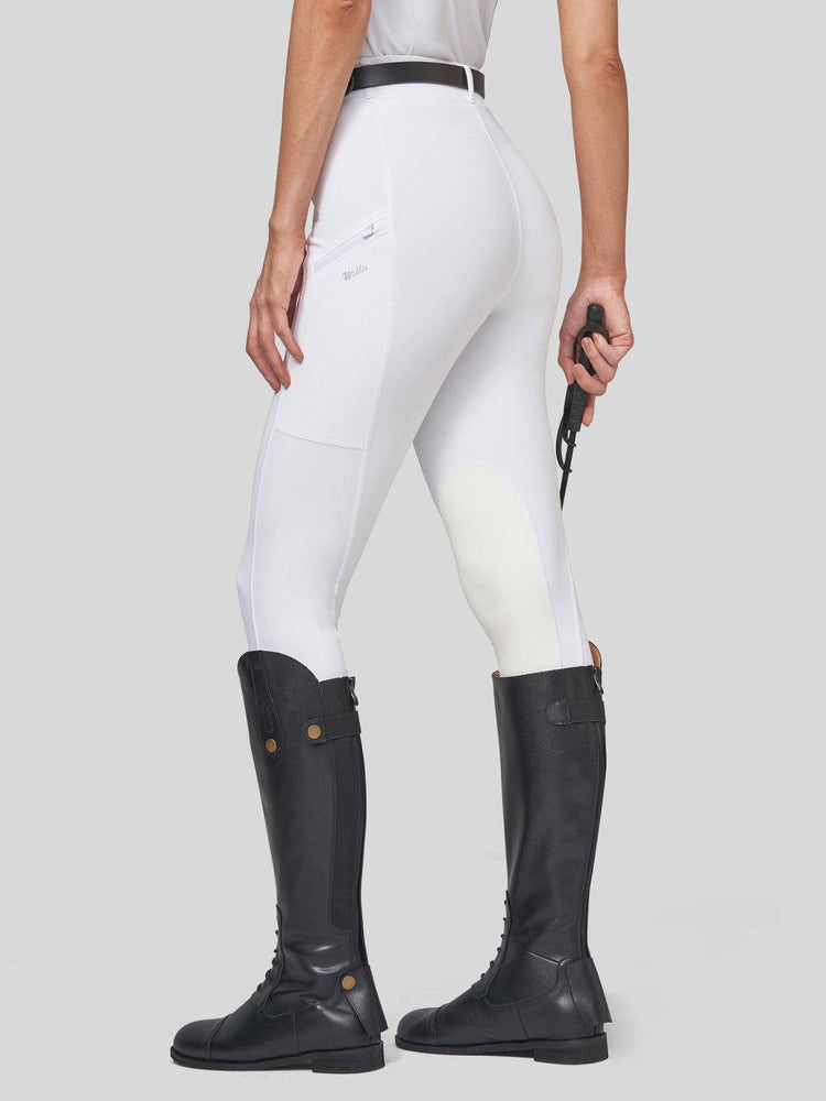 Willit Women's Horse Riding Pants Knee-Patch 