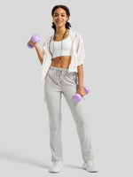 willit Women's Lightweight Cargo Pants-Tall 