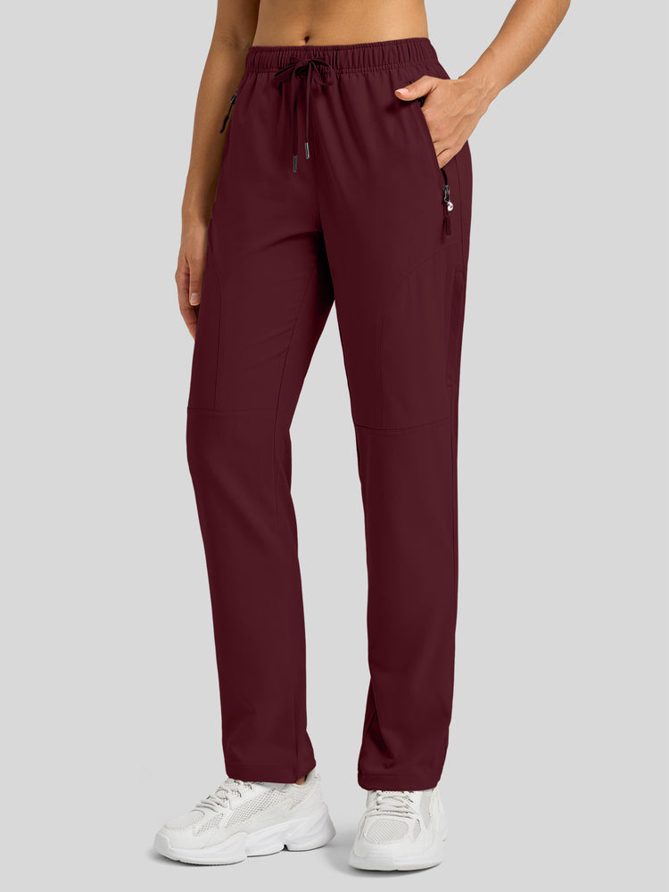 willit Women's Lightweight Cargo Pants-Tall 