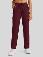 willit Women's Lightweight Cargo Pants-Tall 