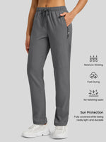 willit Women's Lightweight Cargo Pants-Tall 