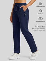 willit Women's Lightweight Cargo Pants-Tall 