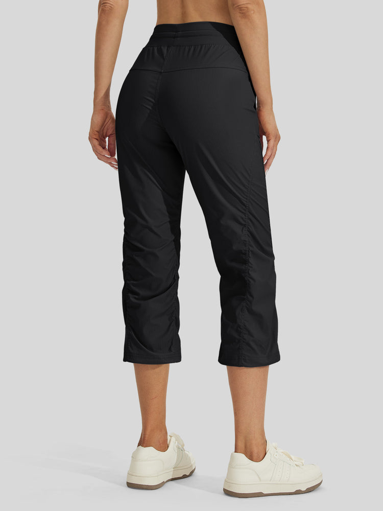 Women's Lightweight Woven Capris