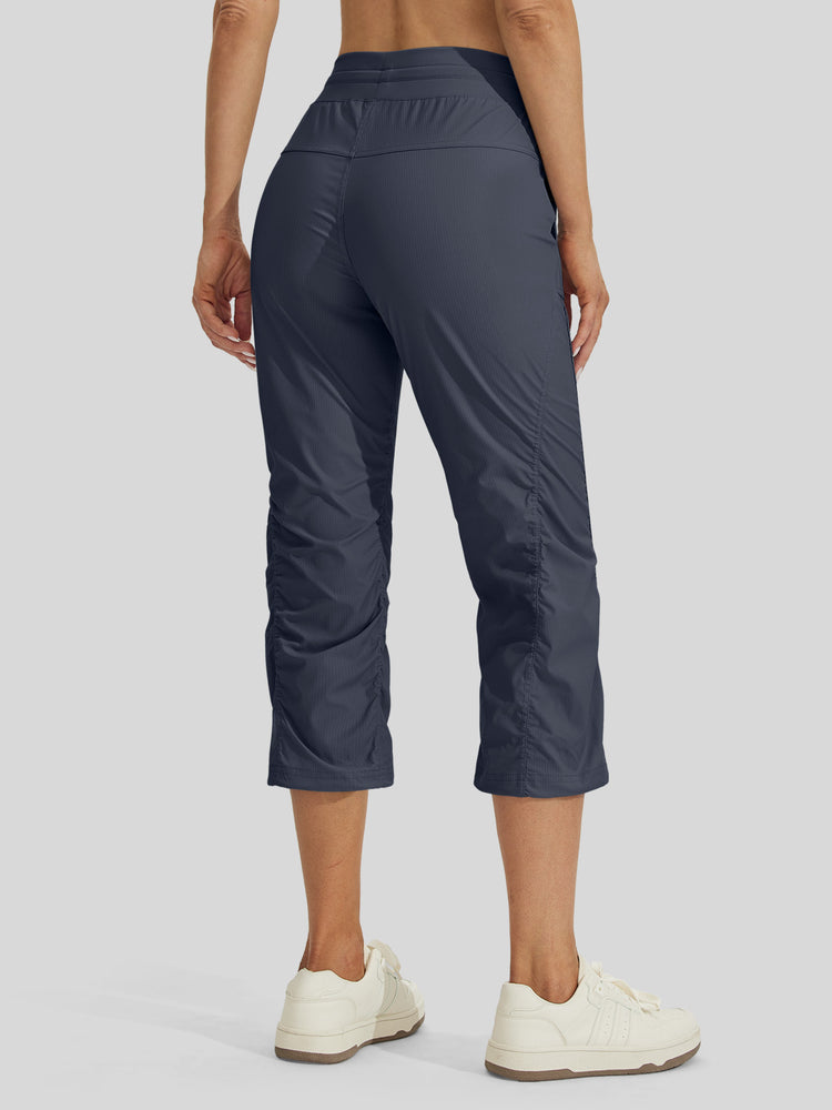 Women's Lightweight Woven Capris