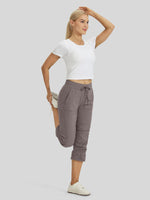 Women's Lightweight Woven Capris