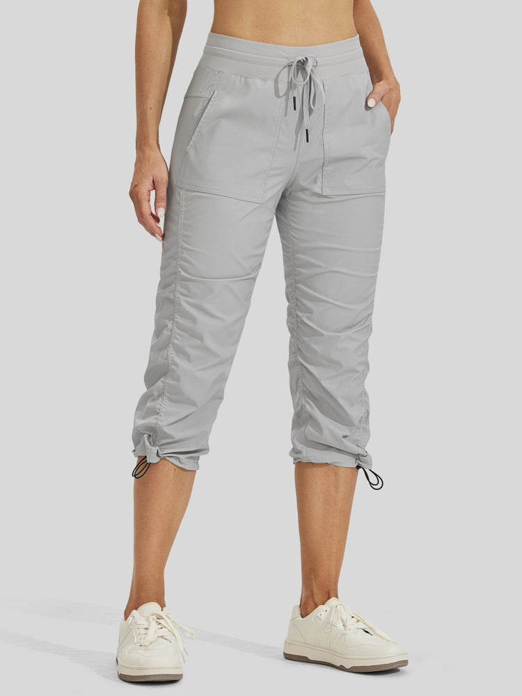 Women's Lightweight Woven Capris
