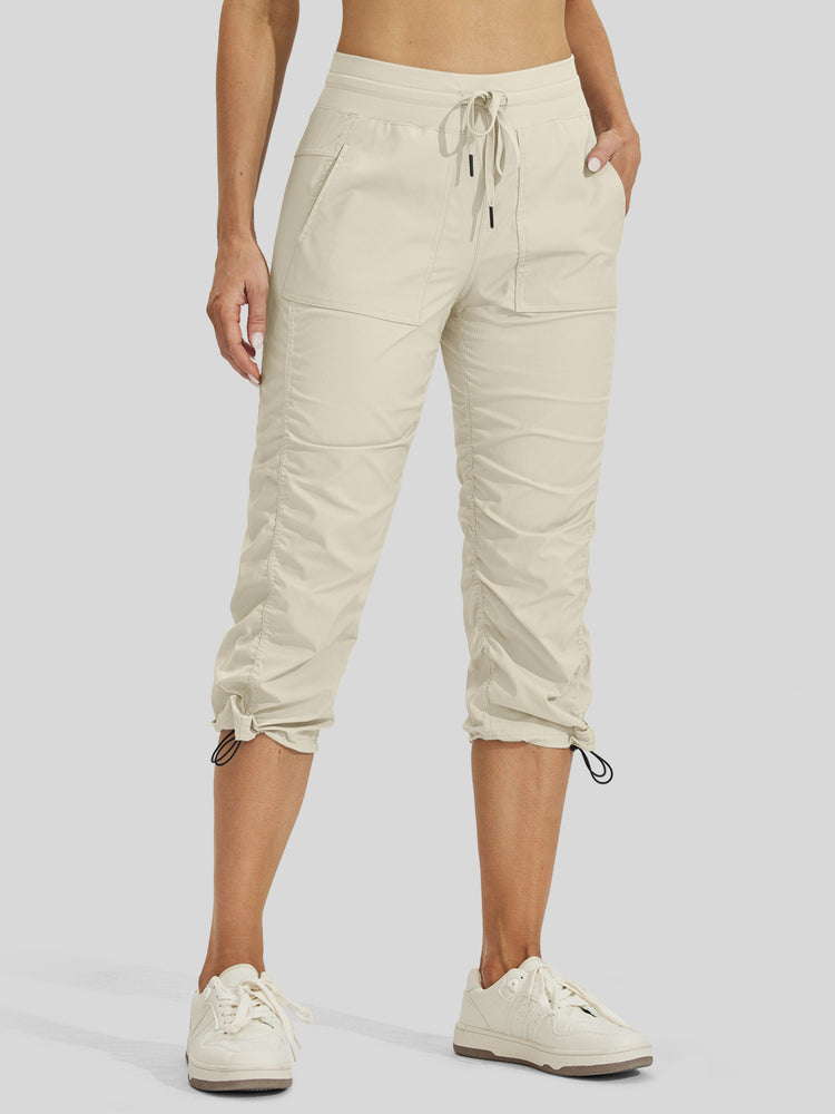 Women's Lightweight Woven Capris