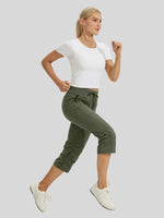 Women's Lightweight Woven Capris