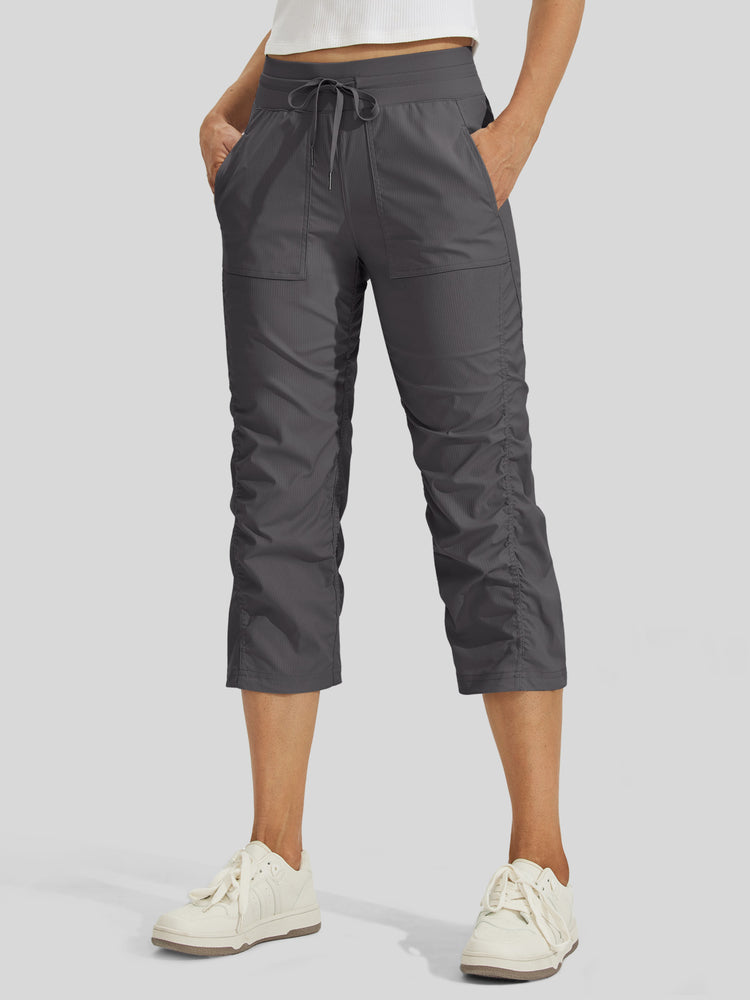 Women's Lightweight Woven Capris