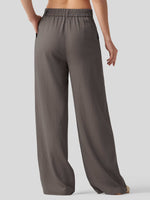 WILLIT Women's Linen Wide-Leg Dress Slacks 