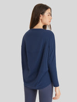 Women's Breathable Loose Long Sleeve Top 