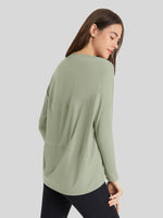 Women's Breathable Loose Long Sleeve Top 