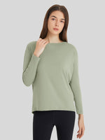 Women's Breathable Loose Long Sleeve Top 