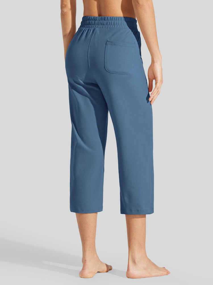 Women's Loose Yoga Capri Pants_