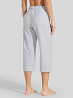 Women's Loose Yoga Capri Pants_