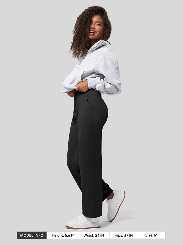 Willit Women's Lounge Thermal Yoga Pants 
