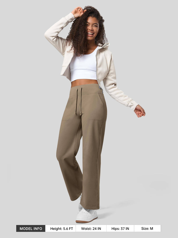 Willit Women's Lounge Thermal Yoga Pants 
