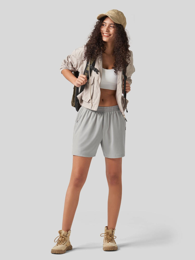 Willit Women's Mid-Rise Running Shorts 5 Inch in 