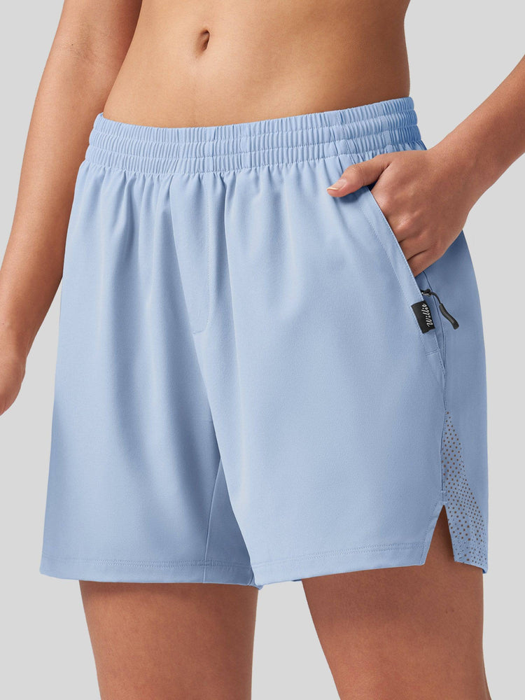 Willit Women's Mid-Rise Running Shorts 5 Inch in 