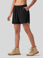 Willit Women's Mid-Rise Running Shorts 5 Inch in 