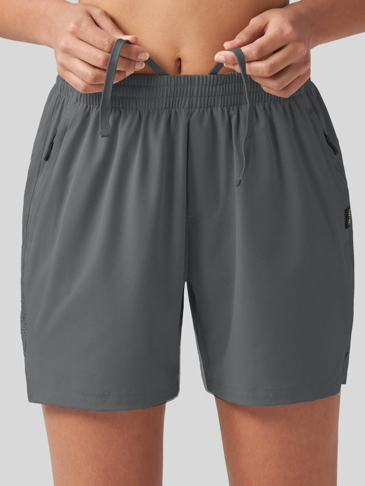 Willit Women's Mid-Rise Running Shorts 5 Inch in 