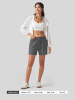 Willit Women's Mid-Rise Running Shorts 5 Inch in 