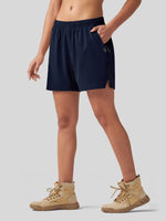 Willit Women's Mid-Rise Running Shorts 5 Inch in 