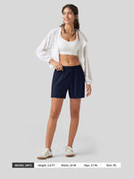 Willit Women's Mid-Rise Running Shorts 5 Inch in 