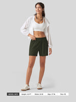 Willit Women's Mid-Rise Running Shorts 5 Inch in 