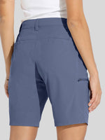 Women's Outdoor Cargo Shorts 10 Inches Inseam 