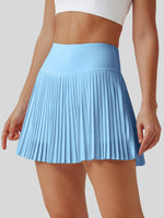 Willit Women's Pleated Tennis Skirt Pocket 