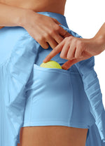Willit Women's Pleated Tennis Skirt Pocket 