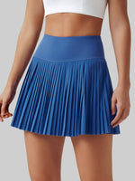 Willit Women's Pleated Tennis Skirt Pocket 