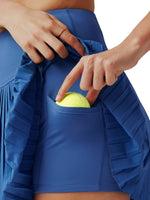 Willit Women's Pleated Tennis Skirt Pocket 
