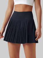Willit Women's Pleated Tennis Skirt Pocket 