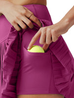 Willit Women's Pleated Tennis Skirt Pocket 