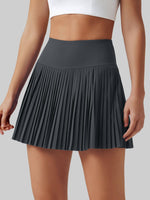 Willit Women's Pleated Tennis Skirt Pocket 