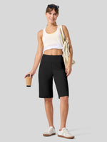 Women's Pull On Bermuda Shorts 12 Inch