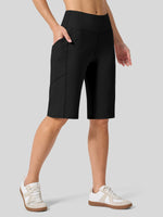 Women's Pull On Bermuda Shorts 12 Inch