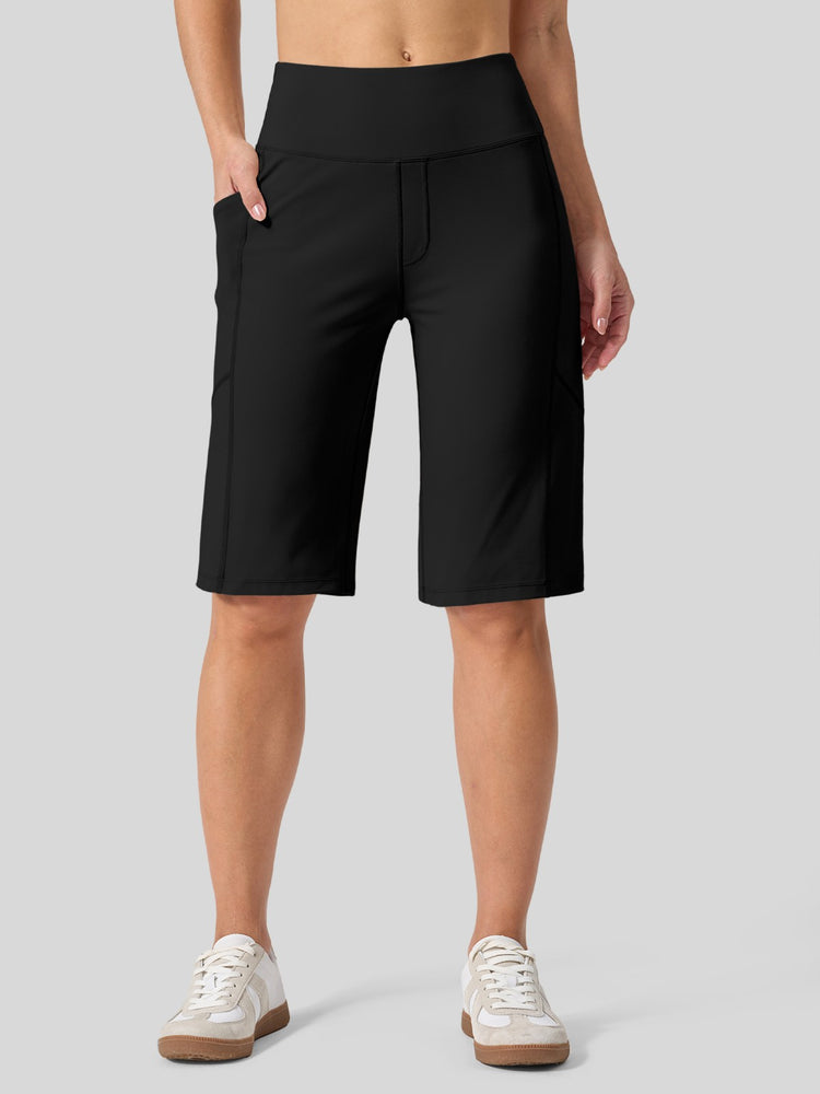 Women's Pull On Bermuda Shorts 12 Inch