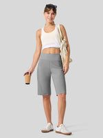 Women's Pull On Bermuda Shorts 12 Inch
